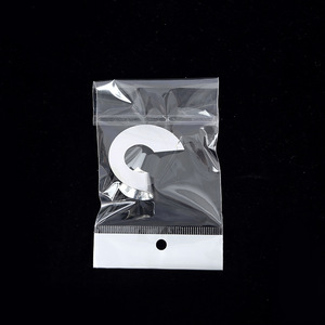 Sachet en polypropylène transparent refermable avec fermeture adhésive pour emballage <span class=keywords><strong>de</strong></span> snacks, bonbons, cartes et produits <span class=keywords><strong>de</strong></span> vente au détail - Product Image 4