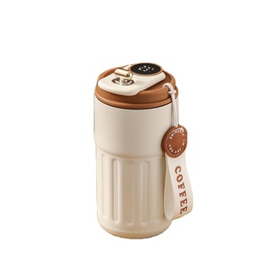Affichage intelligent de la température Tasse thermos en acier inoxydable 316 Hommes Femmes Tasses portables de grande valeur Gym Tasse simple Personnalisation - Product Image 3