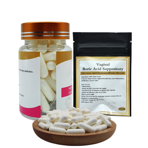 China hierbas al por mayor 100% ácido bórico médico Vagina cápsulas desintoxicación supositorio pastillas de ajuste Vaginal - Product Image 4
