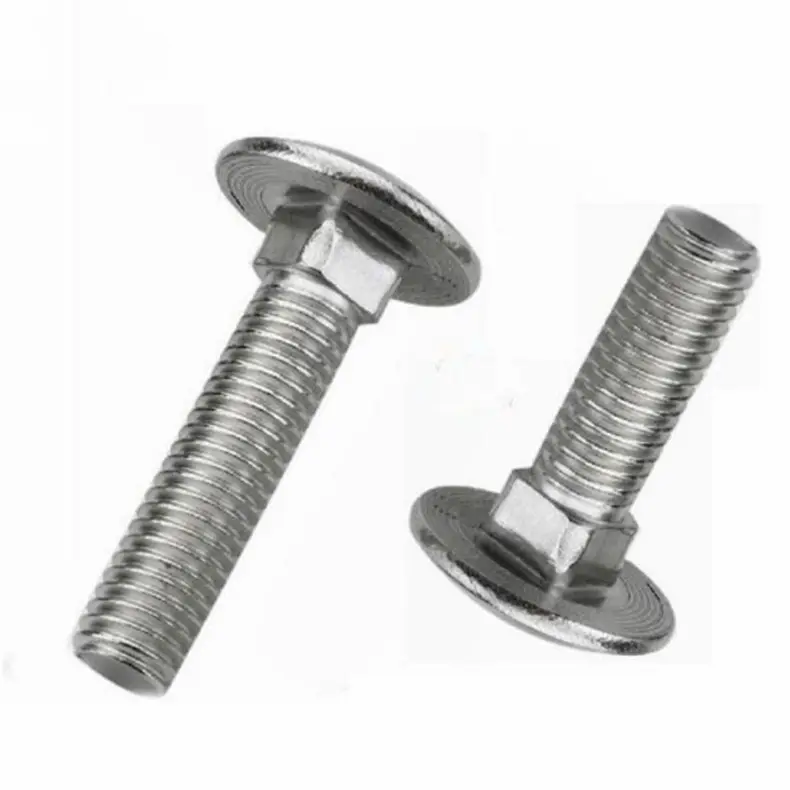 M14 Factory Price Screw M14 DIN903 Carriage Bolts Carbon Steel 304 Stainless Steel Carriage Bolt