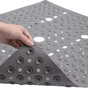 Tapis <span class=keywords><strong>de</strong></span> pieds <span class=keywords><strong>de</strong></span> <span class=keywords><strong>douche</strong></span> carrés antidérapants <span class=keywords><strong>de</strong></span> très grande taille avec trous <span class=keywords><strong>de</strong></span> drainage Ventouses pour cabines <span class=keywords><strong>de</strong></span> <span class=keywords><strong>douche</strong></span> <span class=keywords><strong>de</strong></span> salle <span class=keywords><strong>de</strong></span> bain Tapis <span class=keywords><strong>de</strong></span> bain antidérapant - Product Image 2