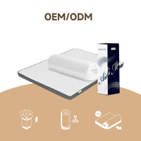 2 Zoll 3 Zoll Memory Foam Matratze Box Gel Memory Foam Roll-up Topper Kompresse Drucken tlastungs massage für die Verwendung mit mehreren Szenarios