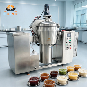 Pentola Automatica Inclinabile ad Alto Taglio per Miscelazione, Cottura Sottovuoto e Raffreddamento di Marmellate, Salse, Formaggi, Legumi e Prodotti da Forno - Product Image 4