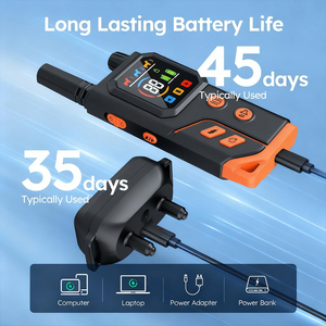 <span class=keywords><strong>Collar</strong></span> de Adiestramiento para Perros Inteligente, Recargable, Impermeable IP67, Intensidad de Sonido y Choque Ajustable, Batería con Duración de >20h para Paseos Nocturnos - Product Image 6