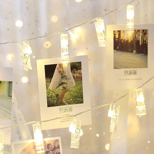 <span class=keywords><strong>Guirnalda</strong></span> <span class=keywords><strong>de</strong></span> luces LED <span class=keywords><strong>de</strong></span> hadas con clip <span class=keywords><strong>de</strong></span> foto para decoración del hogar del banquete <span class=keywords><strong>de</strong></span> boda - Product Image 3