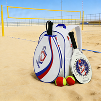 KOP Maßgefertigte Neue Design-Beachtennis-Tasche mit Individuellem Logo für Männer und Frauen