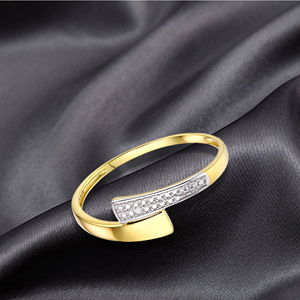 Customized 9K 10K 14K 18K Solid Real Gold Plated Ceritifiated Gold <strong>3</strong> <strong>Carat</strong> 4 <strong>Carat</strong> Diamond <strong>Ring</strong> - Product Image 2