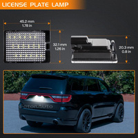 2 pièces - Feux arrière de voiture à LED pour plaque d'immatriculation, clignotants arrière promotionnels pour Dodge Durango 2014-2023