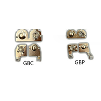 Pour les bornes de batterie couleur Gameboy Advance Contacts à ressort de remplacement pour GB DMG GBA GBC GBP boîtier de Console et carte mère
