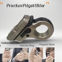 Pistolet jouet Revolver personnalisé de qualité supérieure enfant/adulte anti-Stress curseur Dobravel à cliquet pour usinage de fil d'anneau Dobravel