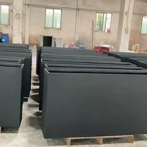 Vasi Rettangolari Grandi in Fibra di Vetro, Fioriere in Cemento Leggero Effetto Argilla, Contenitori per Piante da Giardino in FRP/GRP - Product Image 2