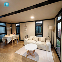 Maison conteneur extensible de type Granny Flat, norme australienne, 20 pieds, 40 pieds, villa préfabriquée de luxe, maison mobile préfabriquée étanche