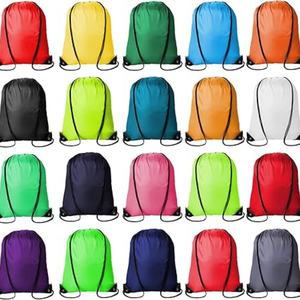 Bolsa de Gimnasio Personalizada de Alta Calidad con Logotipo, Mochila Deportiva de Poliéster Impermeable para Fitness, Bolsa con Cordón para Empaque Promocional - Product Image 1