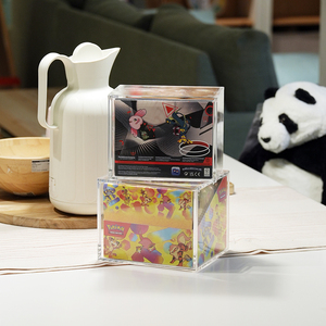 Estuche Acrílico Transparente y Duradero para Almacenamiento y Protección de 10 Mini Latas Pokémon, con Tapa Magnética - Product Image 2