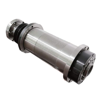 Ensemble de broche de tour FORGEX A2-5, 6000 tr/min, roulement à trou traversant de 56 mm, cylindre hydraulique et mandrin pour tournage CNC