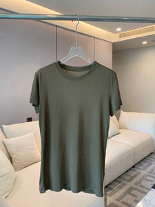 T-shirt girocollo 100% Tencel Lyocell da <span class=keywords><strong>donna</strong></span>-<span class=keywords><strong>magliette</strong></span> comode <span class=keywords><strong>eleganti</strong></span> e traspiranti estive - Product Image 4