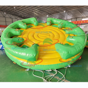 Canapé UFO, équipement de jeu aquatique remorquable, bateau gonflable rotatif remorquable, bateau disco gonflable pour sports nautiques - Product Image 2