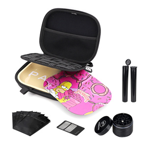 Custom Logo Resealable Cute Lockable Waterproof <b>Storage</b> EVA Zipper Smell Proof Pouch Lock <b>Box</b> - Product Image 1