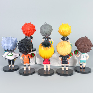 8 Figuras de <span class=keywords><strong>Anime</strong></span> con Temática de Voleibol, Incluyendo Figuras Coleccionables de la Serie Q en Caja Sorpresa y Artículos de Exhibición - Product Image 3