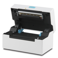 Impresora de Etiquetas de Envío Todo en Uno de 4 Pulgadas 4x6, Impresora de Etiquetas de Dirección, Impresora Térmica de Alta Velocidad sin Tinta, Impresora de Guías de Envío A6