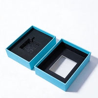 Boîte d'emballage antichoc pour appareils électroniques, conception couvercle et base pour boîte de protection personnalisée pour puces de précision