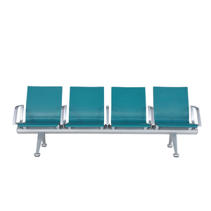 Silla de metal resistente para aeropuerto, asiento de espera conectado, anticorrosión, para vestíbulo público, banco, clínica, hospital - Product Image 4