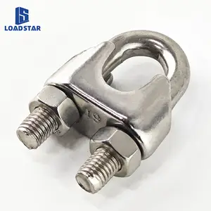 Stainless Steel Rigging Hardware DIN741 Wire Rope Clips