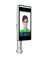 RK3568 8 inci TCP/IP Pengenal Wajah Dinamis Wiegand Kode QR Penglihatan Malam Kontrol Akses Android 11 2GB RAM 32GB ROM