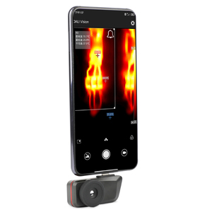 Caméra thermique mobile V1, thermomètre à imagerie infrarouge haute définition, portable pour le terrain et l'industrie - Product Image 4