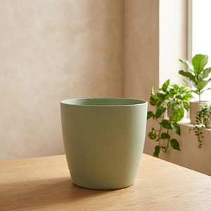 Modern European Design Powder Coated Thickened Durable <b>Plastic</b> Floor Flower <b>Pots</b> for Gardening and Home Use - Product Image 3