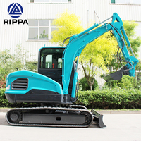 Fabricant chinois de mini-excavatrices NDI Mini-excavatrices de 3,5 tonnes