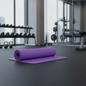 Tapis de yoga NBR naturel de haute qualité, coussin doux antidérapant pour exercices de fitness multicolores - Product Image 1