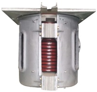 Four à induction de 500 kg pour la fusion de la fonte, fournisseur de fours à induction pour la fusion de ferraille et la production de fonte brute