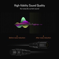 Câble audio stéréo à prise 3.5mm vers prise Xlr mâle vers mâle Adaptateur 3.5mm vers Xrl Câble microphone micro