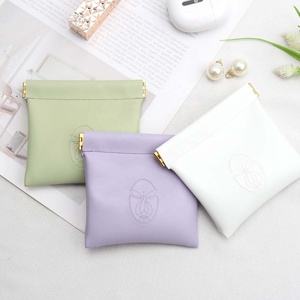Tùy Chỉnh Emboss Log In Da Flap Tai Nghe Đồng Hồ Trang Sức Đóng Gói Túi Đóng Cửa Nam Châm Vòng Cổ Vòng Đeo Tay Lưu Trữ Da <span class=keywords><strong>Pouch</strong></span> - Product Image 6