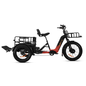 Tricycle électrique 2500W capable de transporter des <span class=keywords><strong>personnes</strong></span>, vélo électrique à <span class=keywords><strong>3</strong></span> roues, autonomie de 450 km, pour adultes - Product Image 2