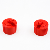 Bouteille en plastique à usage chimique industriel de 5ml personnalisée populaire avec bouchon supérieur torsadé et couvercle de buse à goutte à bouche pointue