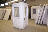 Cabine de sécurité extérieure individuelle SAFTER MARINE 130x130xh230 en fibre de verre légère et écologique, design minimaliste, certifiée ISO9001, pour villa