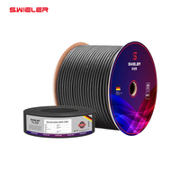 Console de mixage DMX pour scène, câble réseau Ethercon Cat 6, 24AWG 0,22 mm, blindage en cuivre OFC, gaine flexible, câble LAN Cat6 SF UTP, 100 m