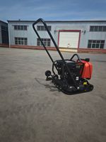 Compacteur vibrant à essence de type Husqvarna en promotion pour la construction routière – Plaque vibrante pour compacter le sol