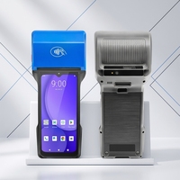 Lecteur NFC sans fil F1s Plus, imprimante thermique 58 mm, étiquettes disponibles, écran tactile 6,5 pouces, batterie longue durée, système POS