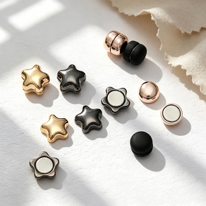 Minimalist Magnetic Anti-Gape Pin Reusable Magnetic Brooch for Women Daily Wear and <b>Scarf</b> Accessories - Product Image 3