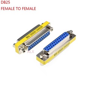 DB9 DB15 DB25 DB37 9/15/25/37 pin hembra a hembra/macho a macho RS232 puerto serie <span class=keywords><strong>Com</strong></span> CONECTOR Mini adaptador cambiador de género - Product Image 4