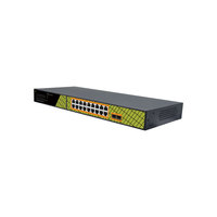 Switch Jaringan POE Terkelola Cloud 16 Port 100m/1000m Gaya Baru untuk Kamera IP