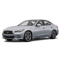 Couvercle de phare antibrouillard pour Infiniti Q50 Sport 2014-2017 couvercle de lunette de phare antibrouillard Base Sport conducteur passager