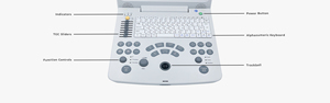 Système d'échographie numérique complet portable Edan DUS60 noir et blanc pour usage humain destiné aux établissements médicaux - Product Image 6