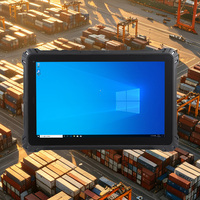 Tableta con Lector de Huellas Dactilares para Monitoreo de Acuicultura, Windows/Linux, Cámara de 13MP, Sensor de Huellas Dactilares Semiconductor, Soporte Postventa