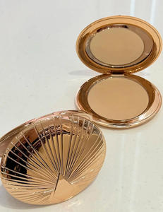 Nuevo Bronceador <span class=keywords><strong>Compacto</strong></span>, Polvo Fijador de Maquillaje, Cosméticos Faciales, Acabado Mate Natural a Prueba de Agua, Polvos Prensados de Larga Duración - Product Image 5