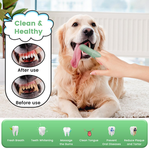 Brosse à dents pour chiens et chats à 360 degrés, en silicone de qualité alimentaire, brosse de nettoyage douce, soins dentaires, outil de nettoyage des dents des animaux de compagnie - Product Image 2