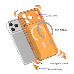 <span class=keywords><strong>Funda</strong></span> con Cordón para <span class=keywords><strong>iPhone</strong></span> 17 Pro Max, Correa de TPU, Carcasa Trasera para <span class=keywords><strong>iPhone</strong></span> 17 Air 16 15 14, Fabricación de Fábrica LM011 - Product Image 5